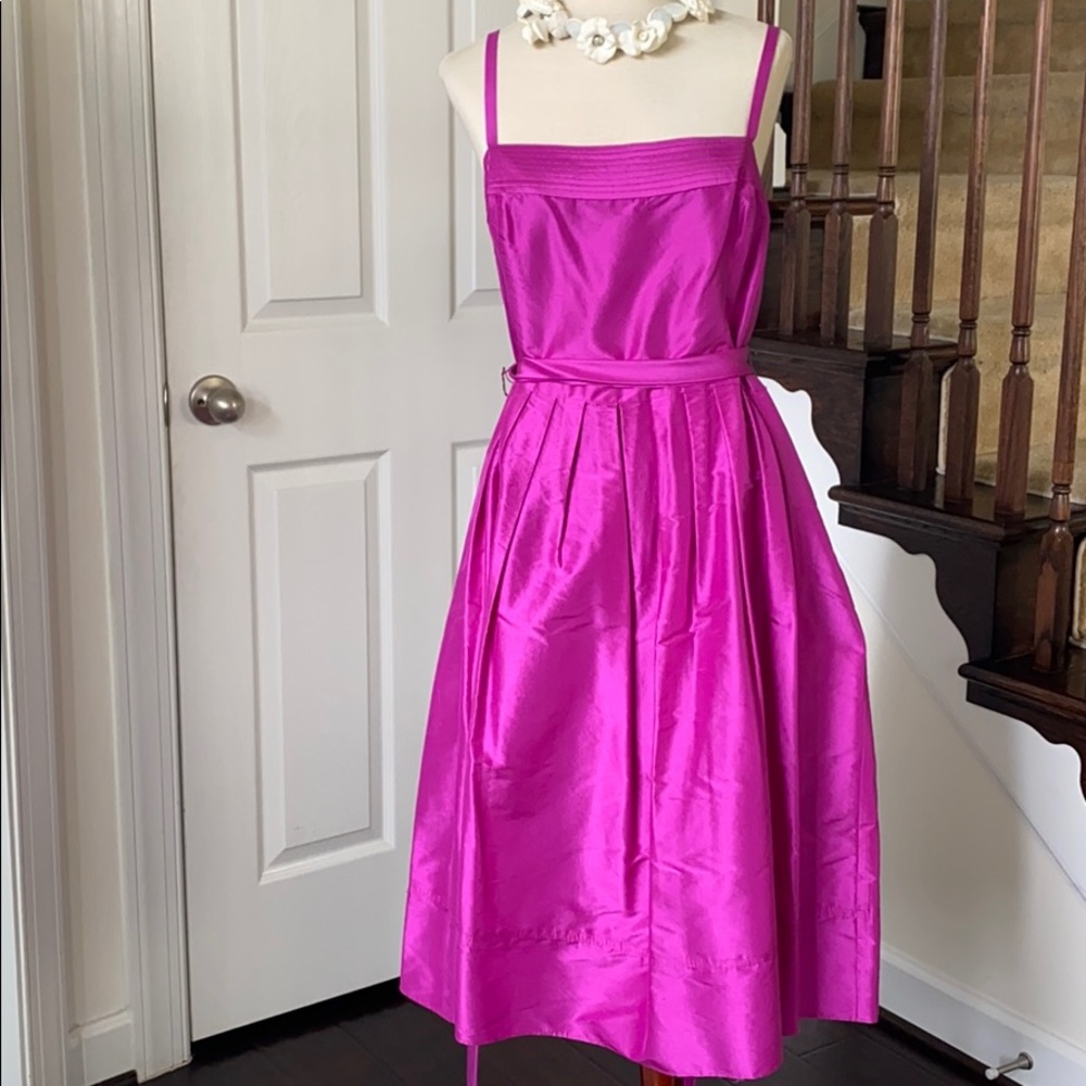 Ralph Lauren Silk Shantung dress NWT 12